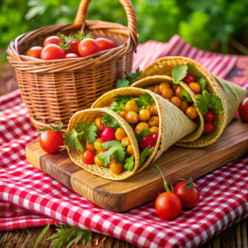 Tortilje sa Pečenim Slanutkom